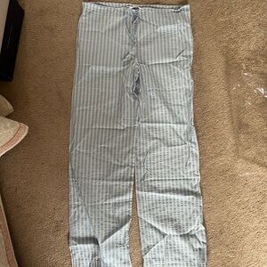 RSQ Women's Light Blue Striped Pajama Pants